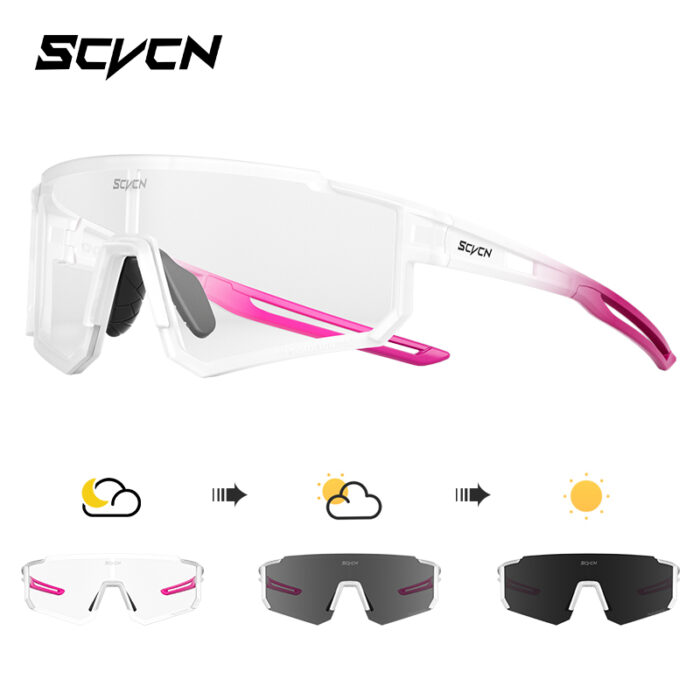 SCVCN Fashion Sunglasses for Men Sport Cycling Glasses Bike Bicycle Hiking Camping Golf UV400 Protection Glasses Women Baseball - Image 15