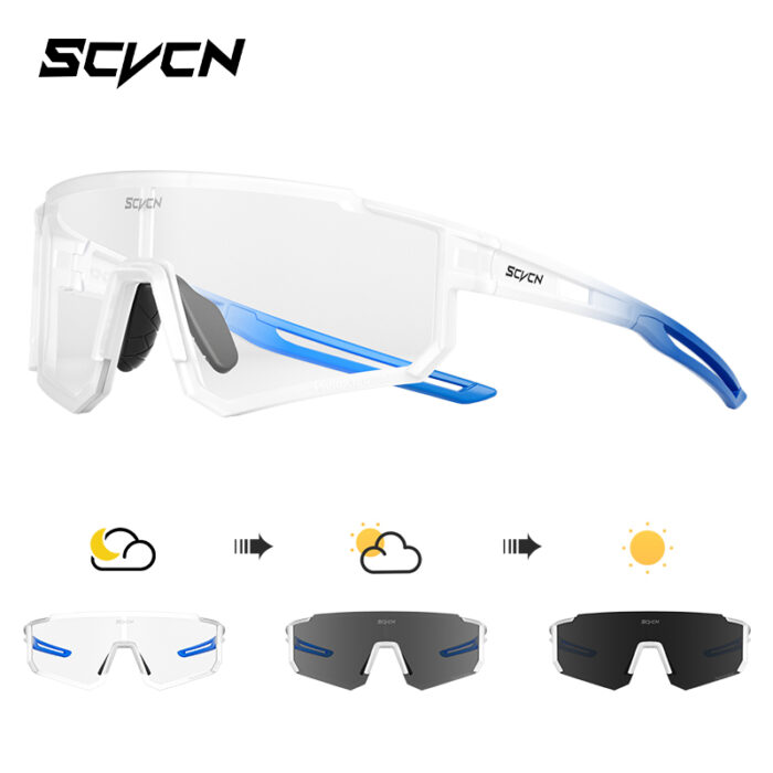 SCVCN Fashion Sunglasses for Men Sport Cycling Glasses Bike Bicycle Hiking Camping Golf UV400 Protection Glasses Women Baseball - Image 17