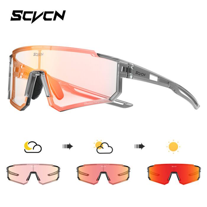 SCVCN Fashion Sunglasses for Men Sport Cycling Glasses Bike Bicycle Hiking Camping Golf UV400 Protection Glasses Women Baseball - Image 31