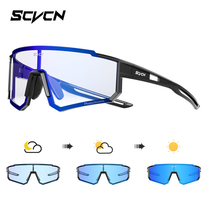 SCVCN Fashion Sunglasses for Men Sport Cycling Glasses Bike Bicycle Hiking Camping Golf UV400 Protection Glasses Women Baseball - Image 19