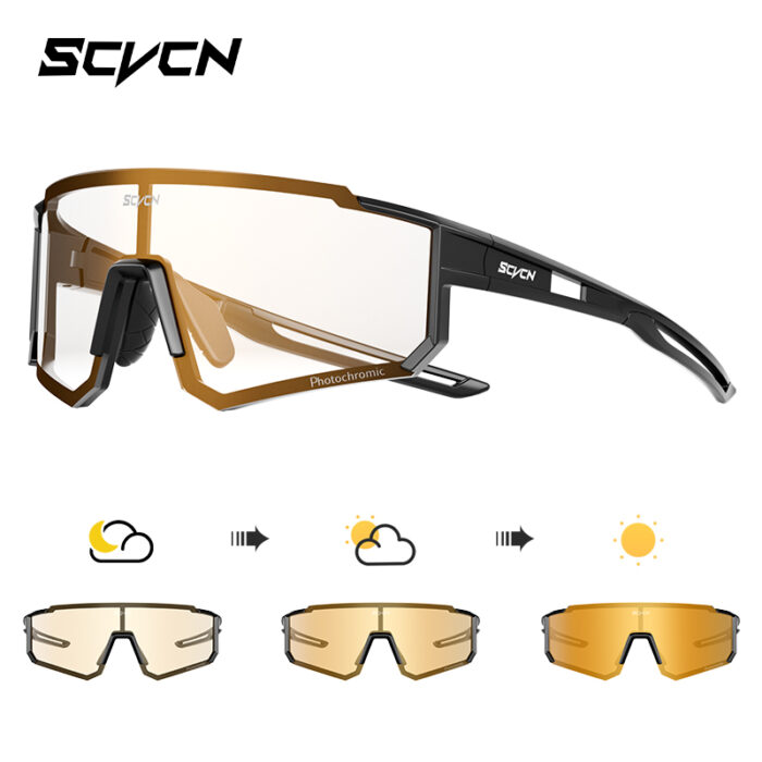 SCVCN Fashion Sunglasses for Men Sport Cycling Glasses Bike Bicycle Hiking Camping Golf UV400 Protection Glasses Women Baseball - Image 20