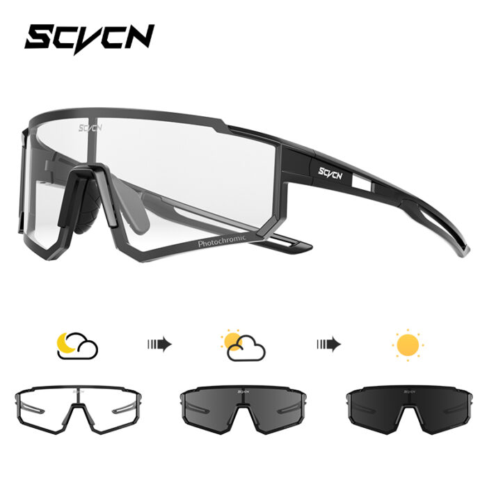 SCVCN Fashion Sunglasses for Men Sport Cycling Glasses Bike Bicycle Hiking Camping Golf UV400 Protection Glasses Women Baseball - Image 11