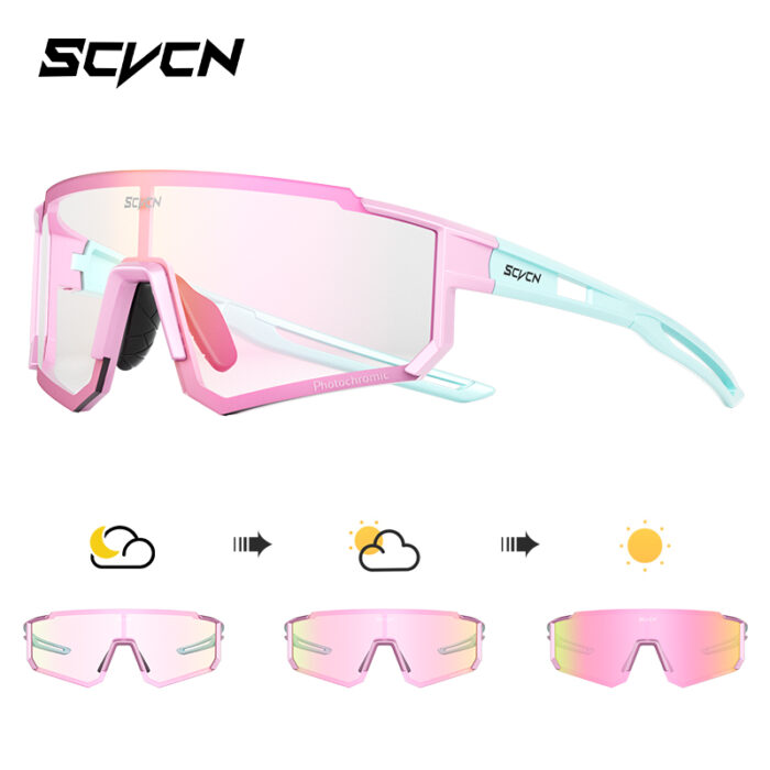 SCVCN Fashion Sunglasses for Men Sport Cycling Glasses Bike Bicycle Hiking Camping Golf UV400 Protection Glasses Women Baseball - Image 32